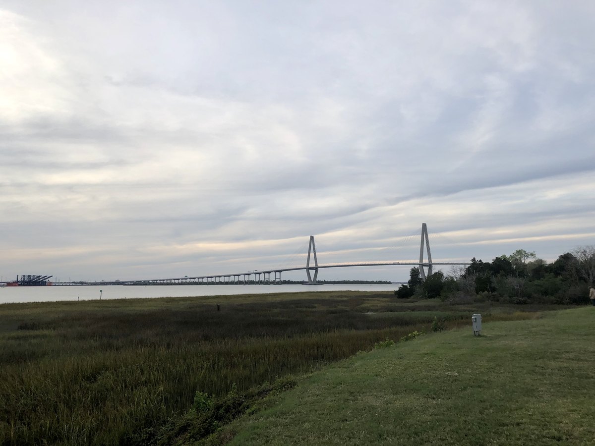 Arthur Ravenel Jr. Bridge between Mount Pleasant and Charleston, South Carolina